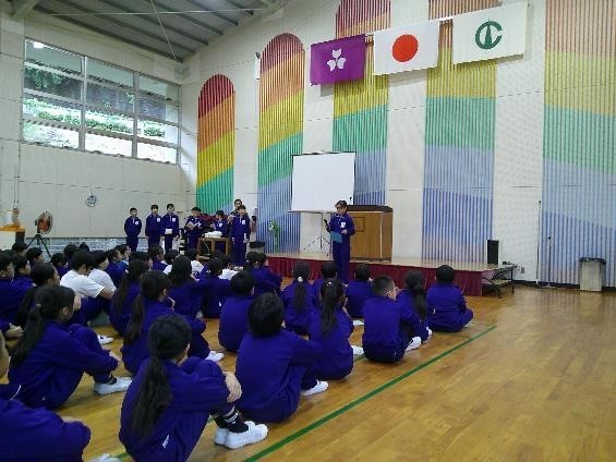 開校式の様子