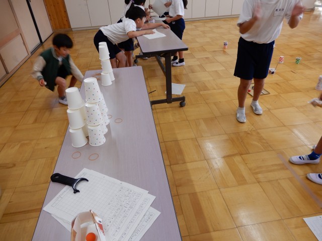 ゴムの力をつかったおもちゃ①