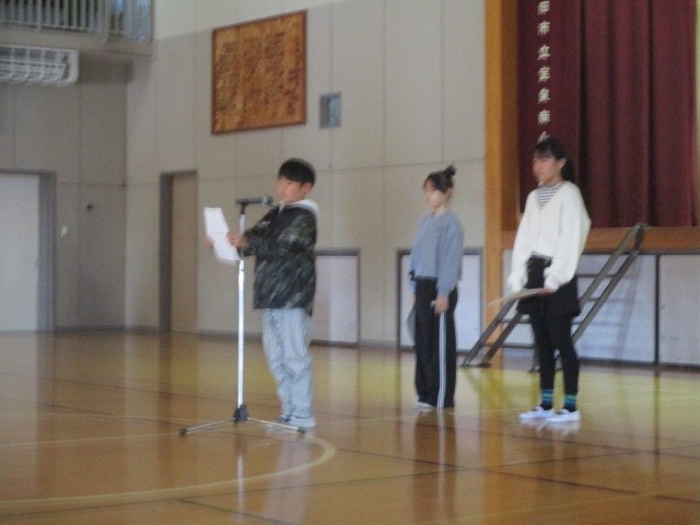 米ができるまでの発表