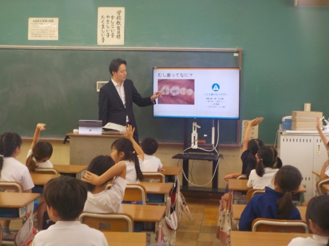 ３年生歯科講話