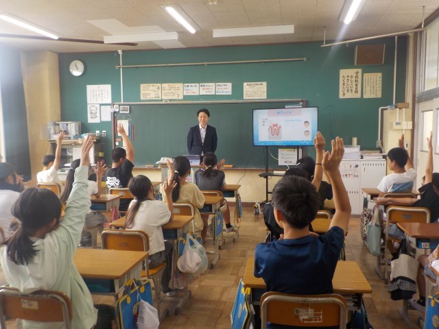 ６年生歯科講話