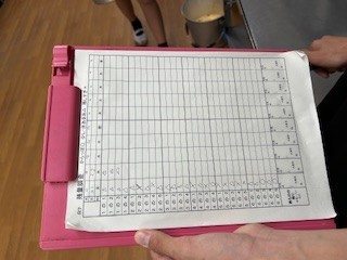 残量チェックもしっかりと