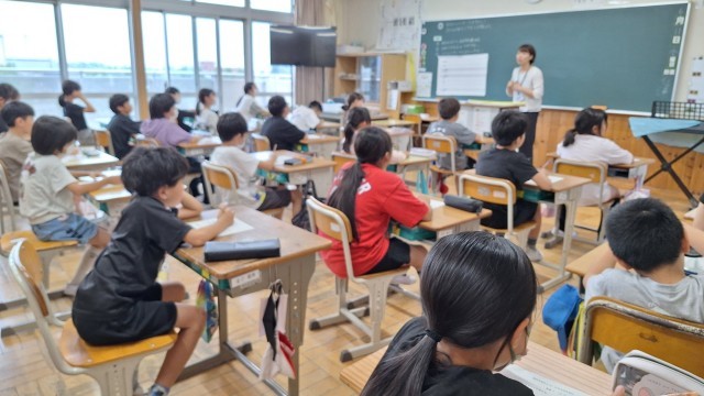 学活「自分の長所を見つけよう」