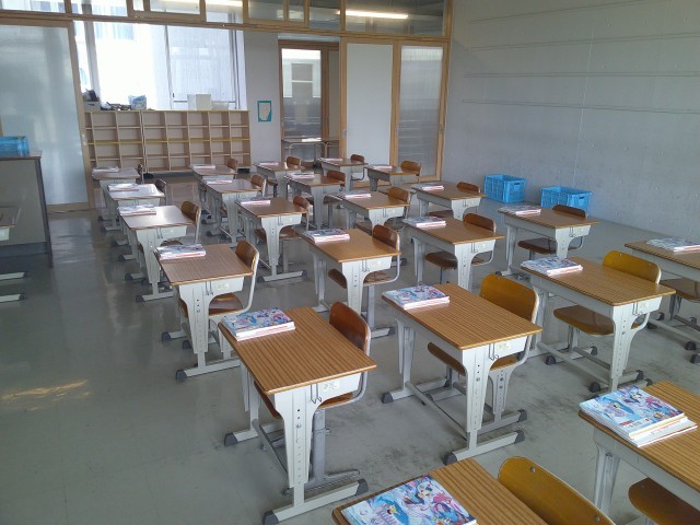 2年生の教室