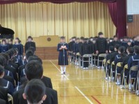 新入生代表の言葉