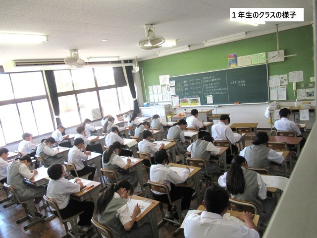 1年生のクラスの様子